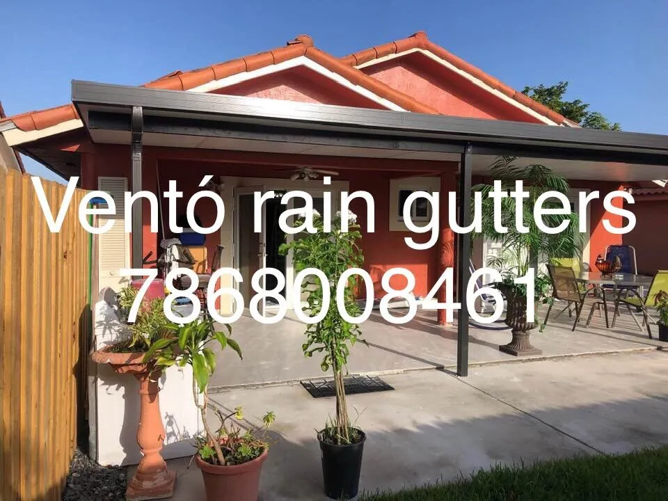 Slide of Vento Rain Gutters