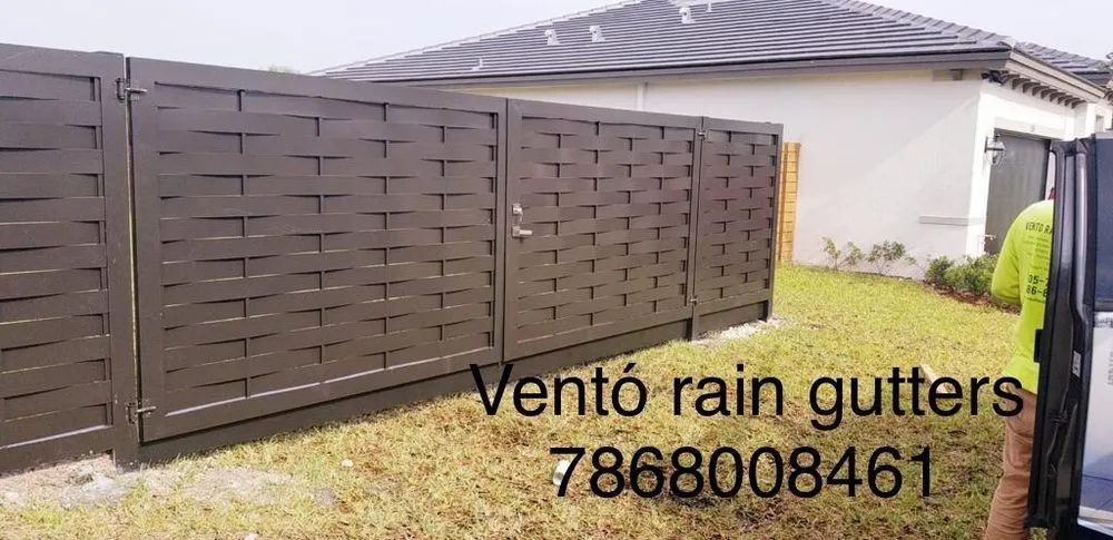 Slide of Vento Rain Gutters