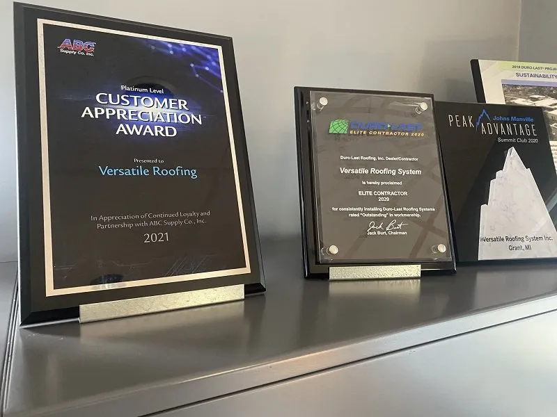 Slide of Versatile Roofing Systems