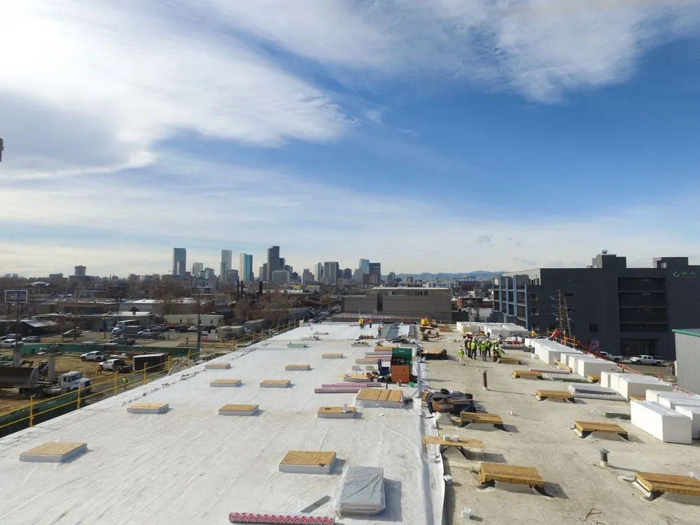 Slide of Vertical Roofing