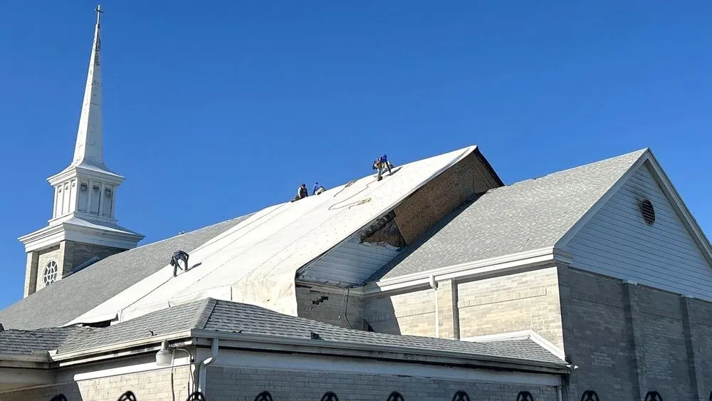 Slide of Vertical Roofing