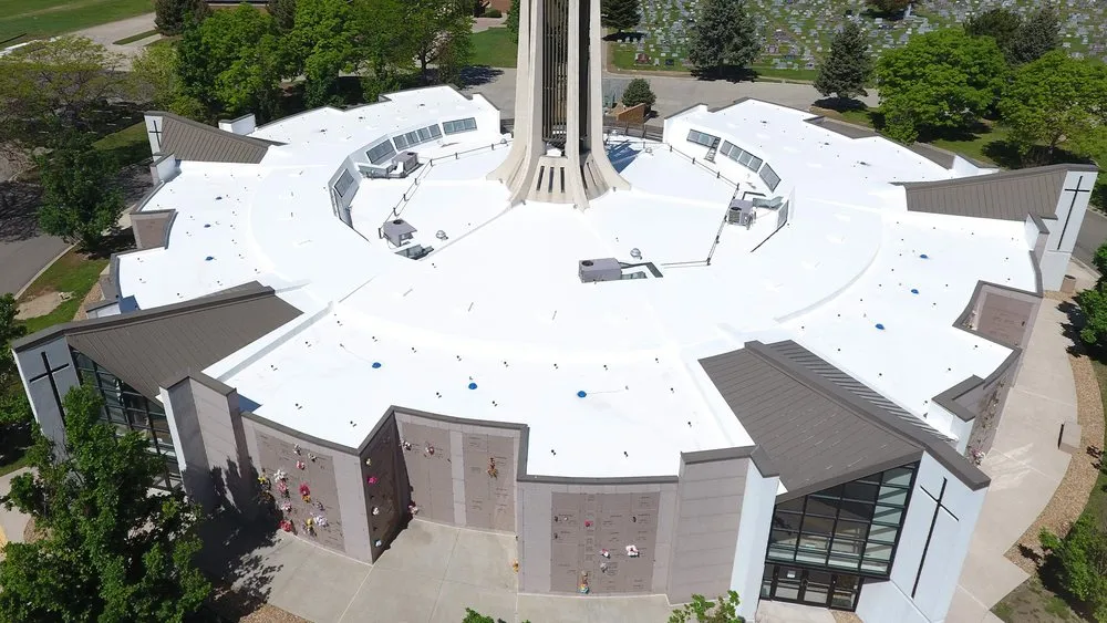 Slide of Vertical Roofing