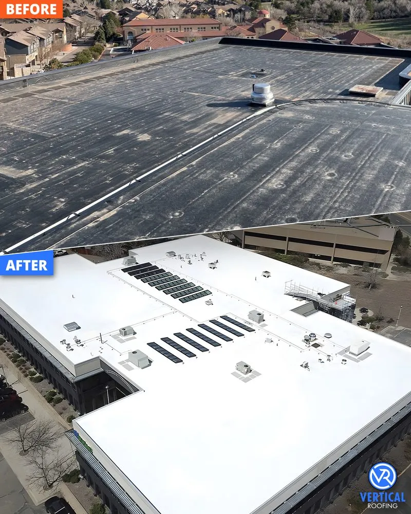 Slide of Vertical Roofing