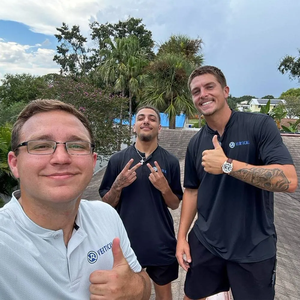 Slide of Vertical Roofing