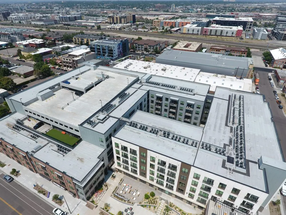 Slide of Vertical Roofing