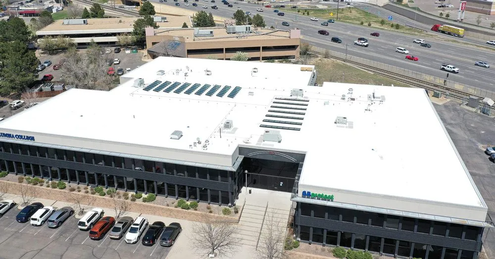 Slide of Vertical Roofing