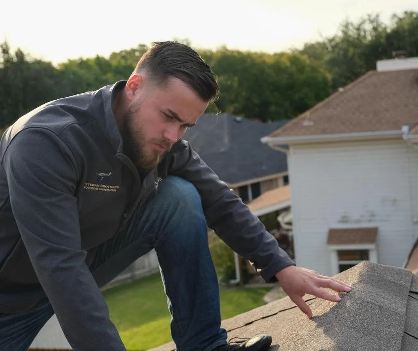 Slide of Veteran Brothers Roofing & Restoration