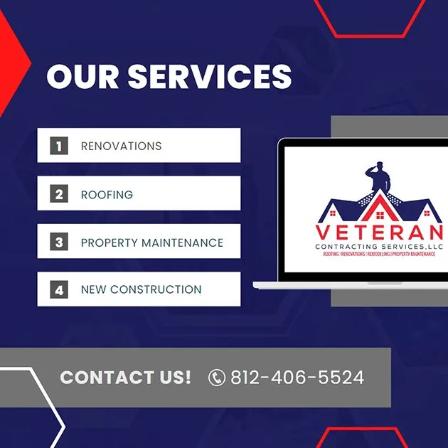 Slide of Veteran Contracting Services of Kentuckiana / Veterans Roofing