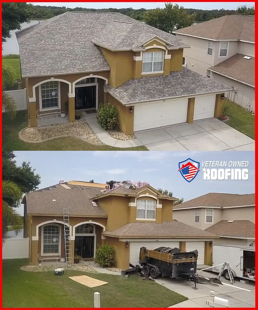 Slide of Veteran Owned Roofing