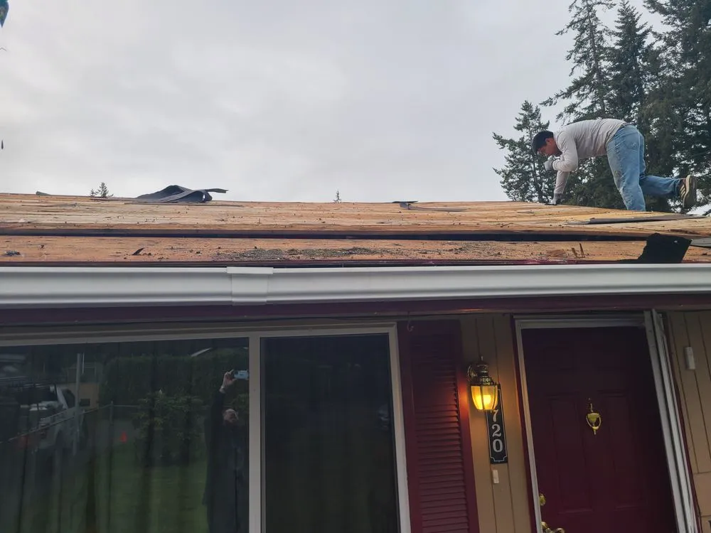 Slide of Veteran Roofers