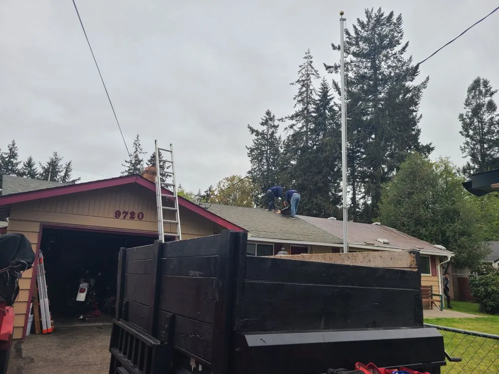 Slide of Veteran Roofers