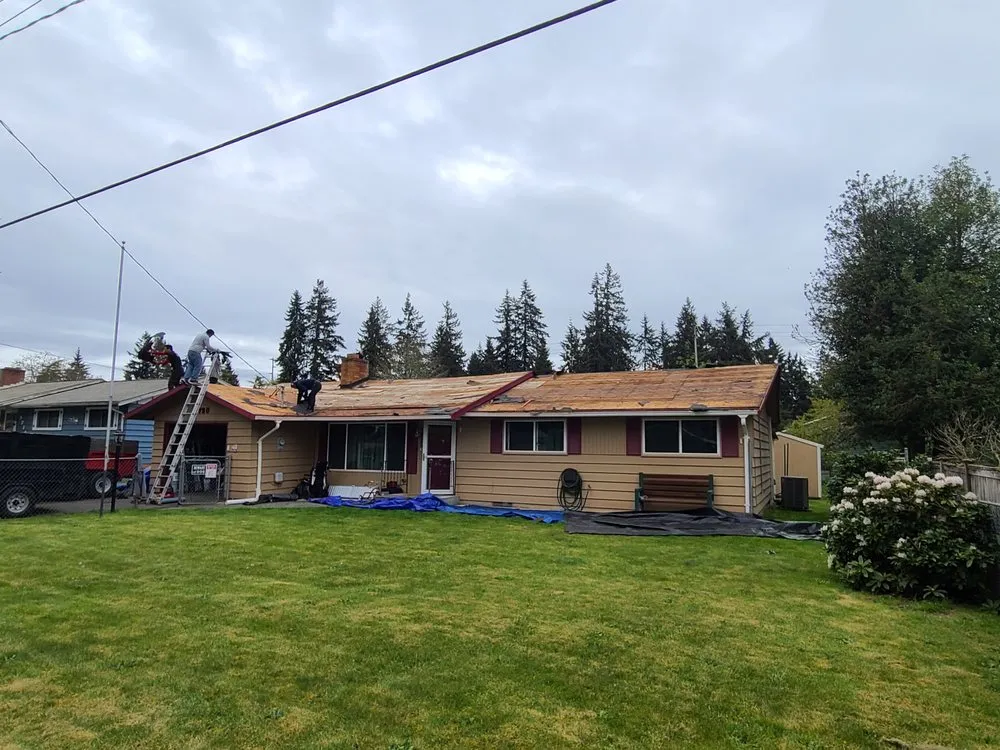 Slide of Veteran Roofers