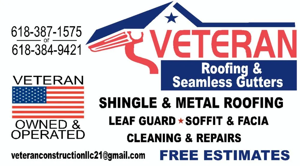 Slide of Veteran Roofing and Seamless Gutters