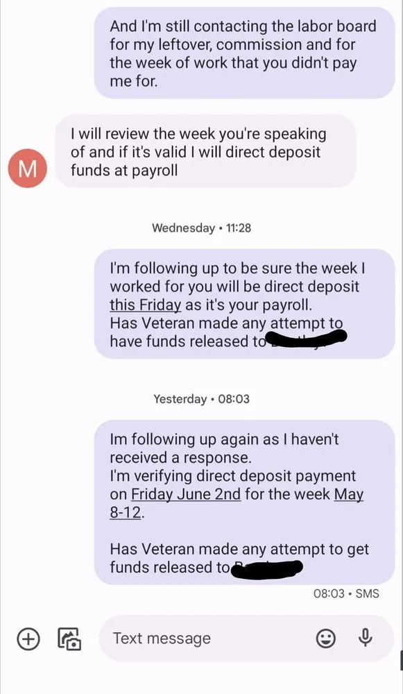 Slide of Veteran Roofing