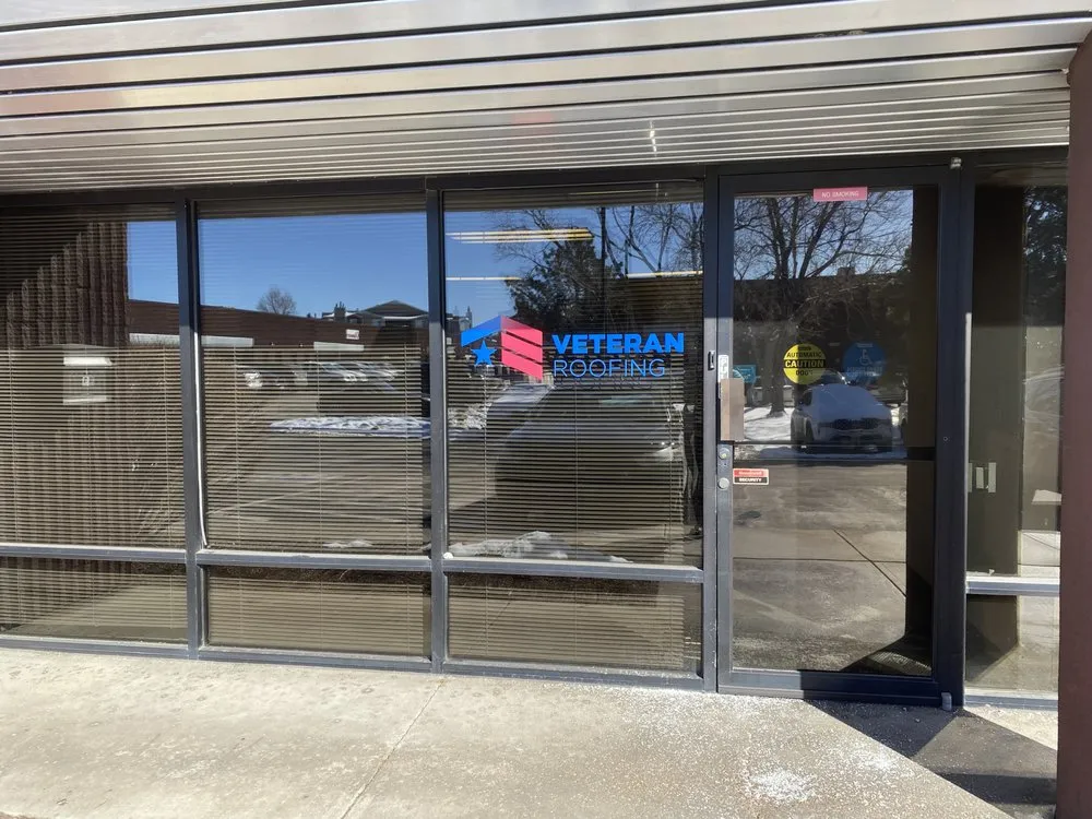 Slide of Veteran Roofing