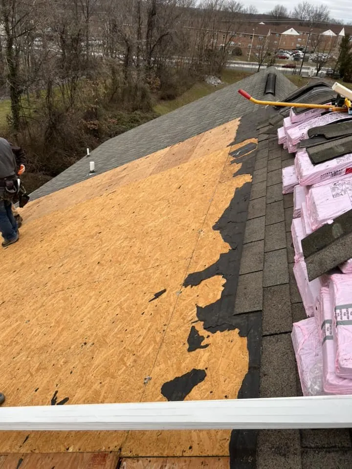 Slide of Veteran Roofing