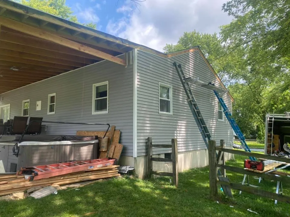 Slide of Veteran Roofing