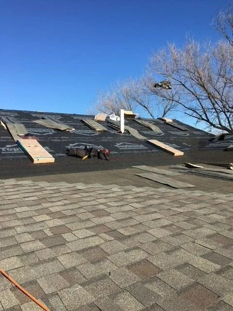 Slide of Veteran Roofing