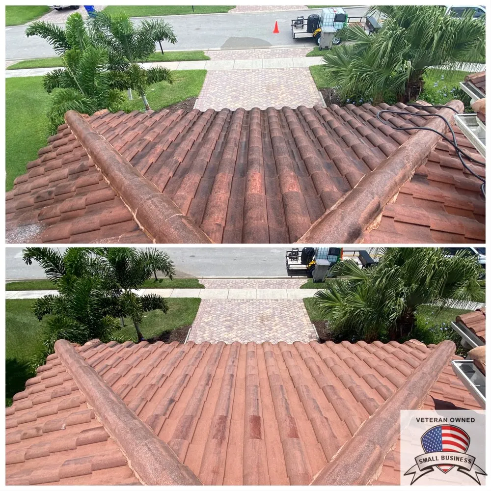 Slide of Veterans Pressure & Soft Washing