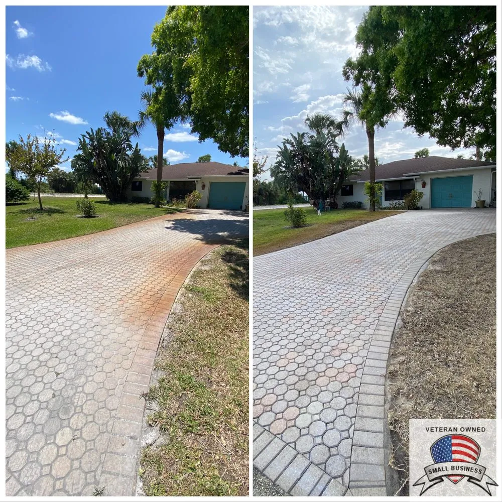 Slide of Veterans Pressure & Soft Washing