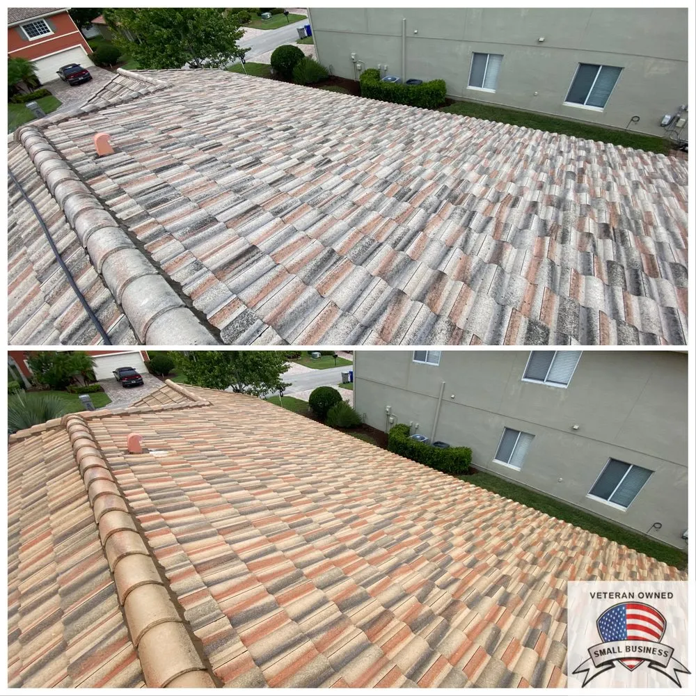 Slide of Veterans Pressure & Soft Washing