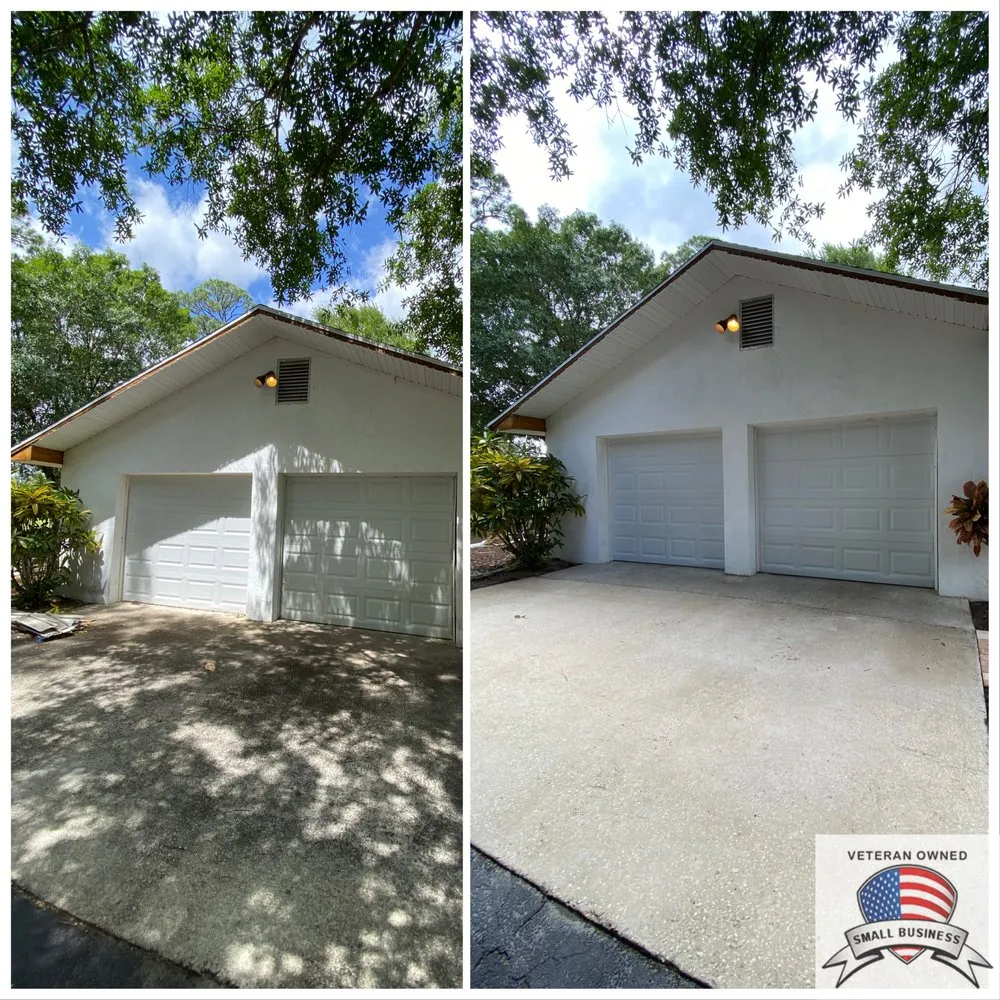 Slide of Veterans Pressure & Soft Washing