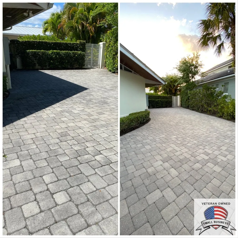 Slide of Veterans Pressure & Soft Washing