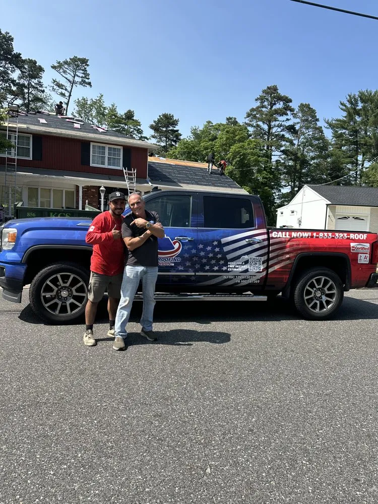 Slide of Veterans Roofing & Restoration