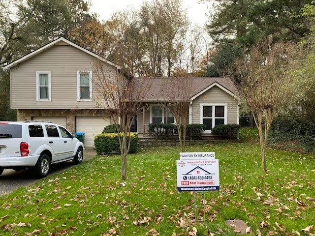 Slide of Veteran's Roofing Company
