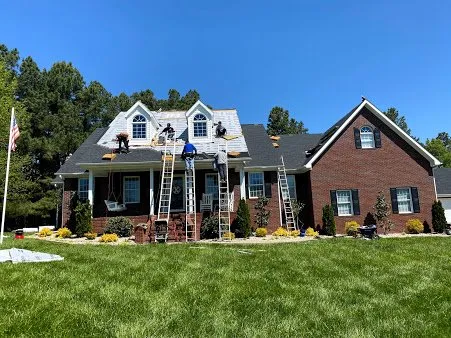 Slide of Veterans Roofing