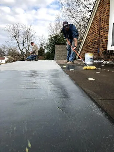 Slide of Veterans Roofing