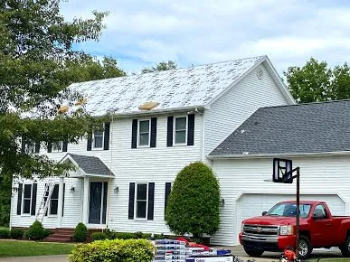 Slide of Veterans Roofing