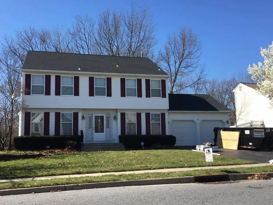 Slide of Veterans Roofing Restoration