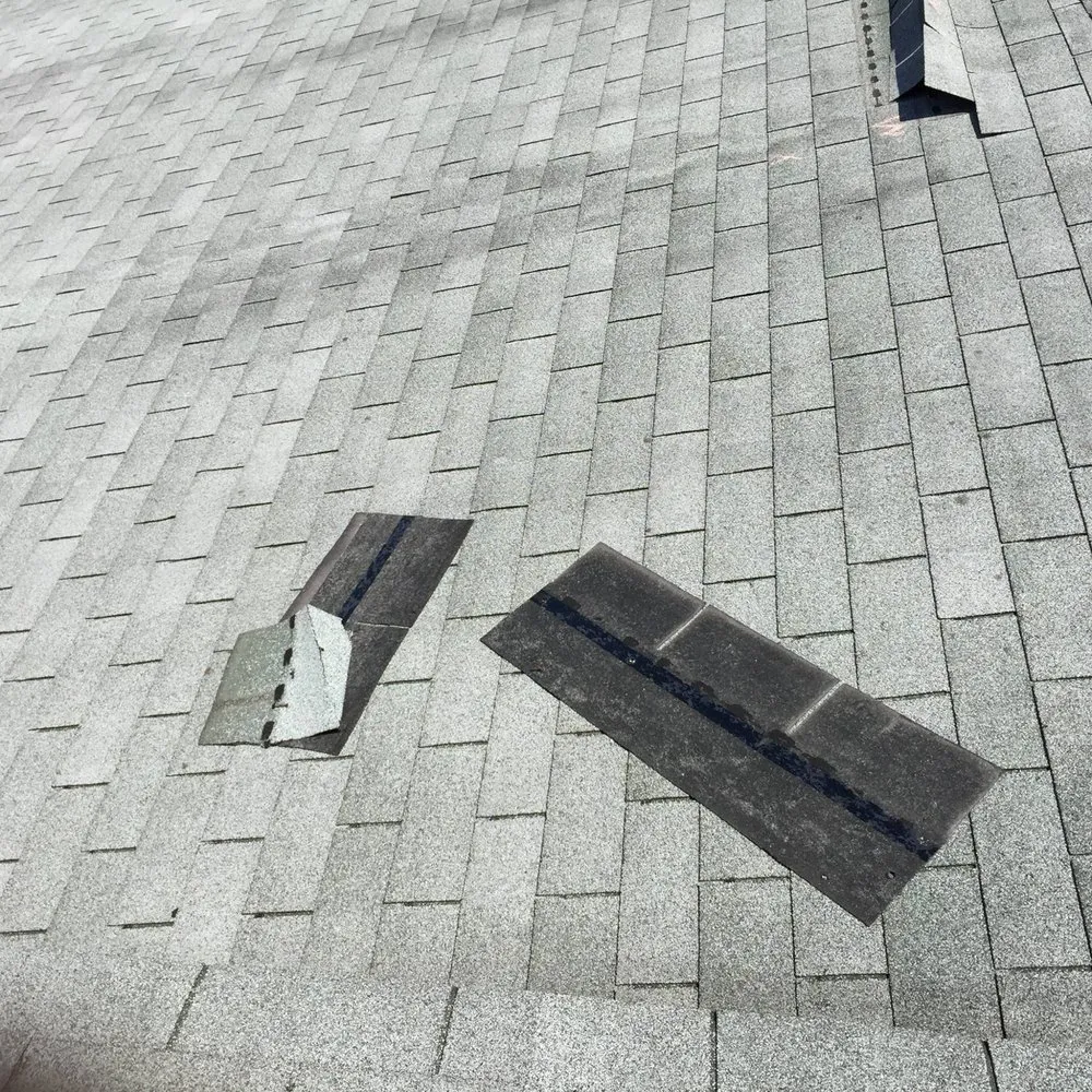 Slide of Veterans Roofing Restoration