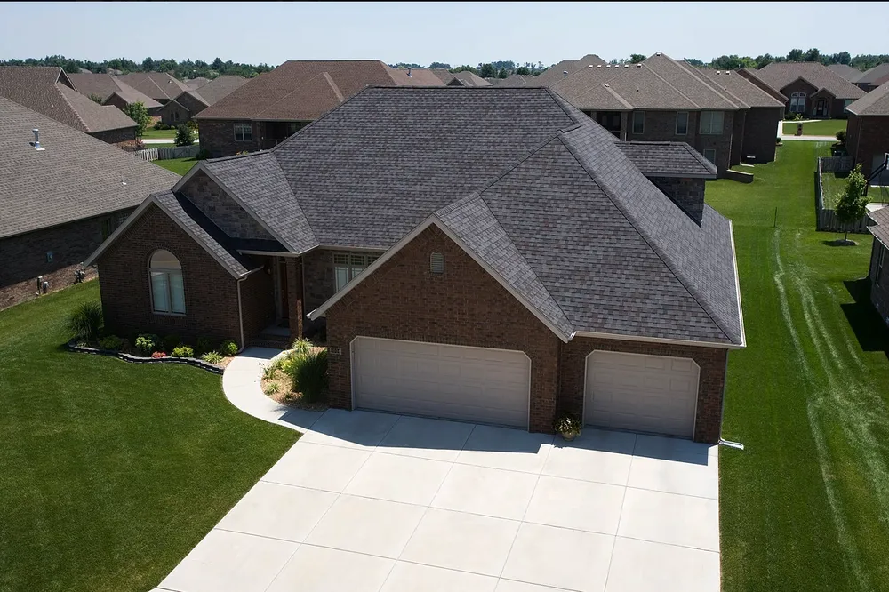 Slide of Veterans Roofing Restoration