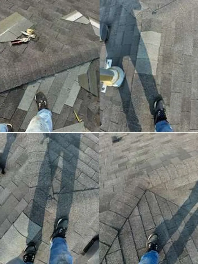 Slide of Veterans Roofing