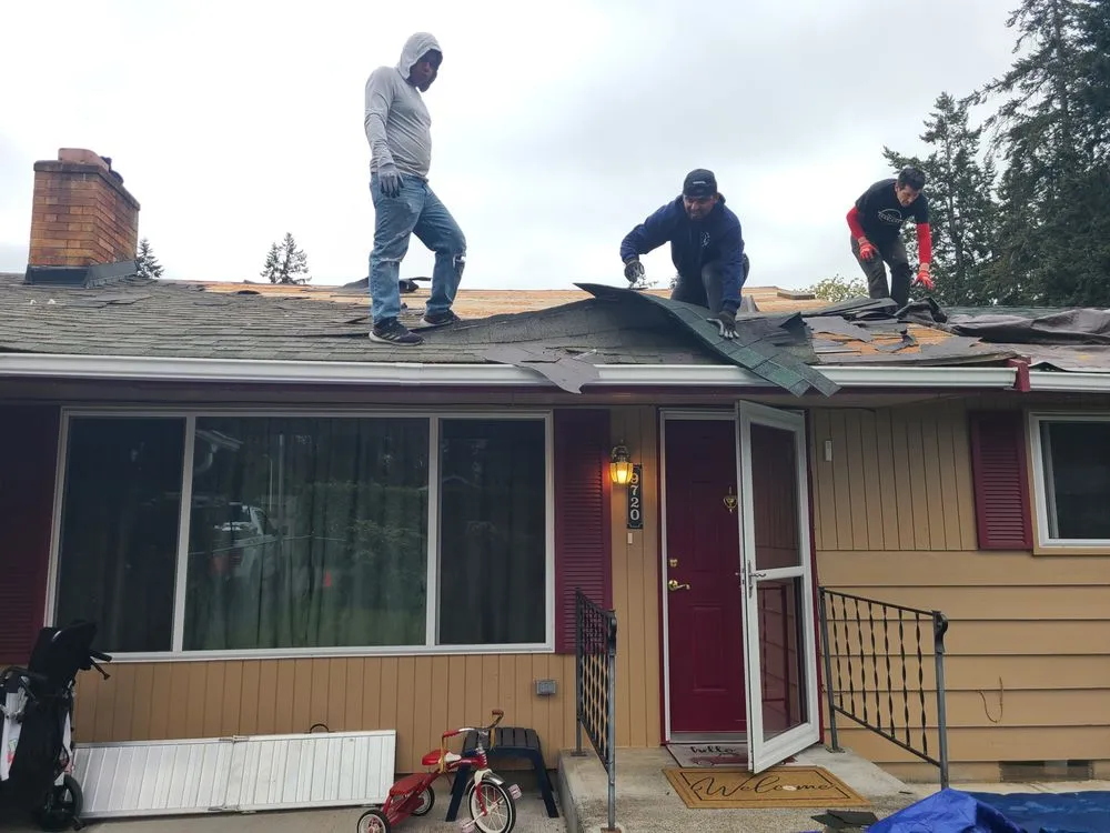 Slide of Veterans Roofing