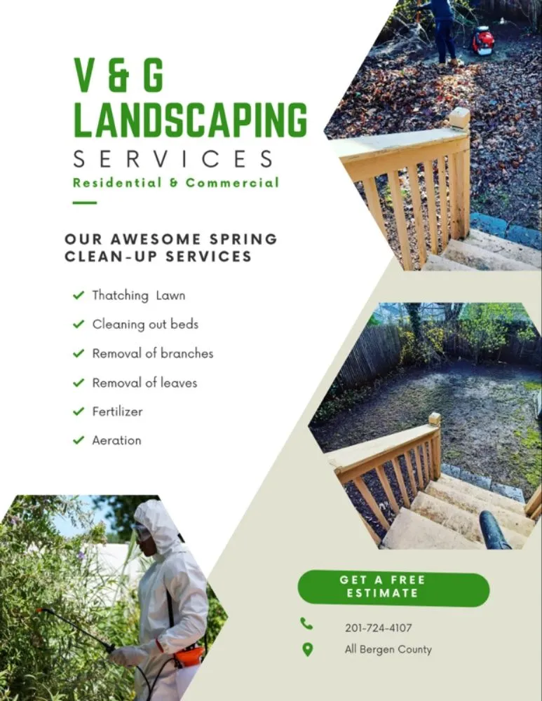 Slide of V&G Landscaping