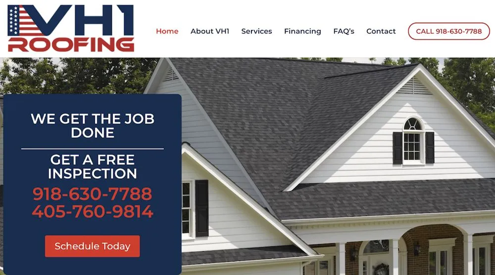 Slide of VH1 Roofing