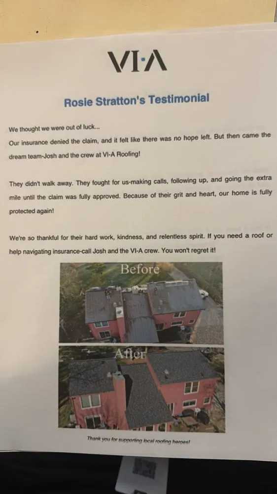 Slide of Via Roofing