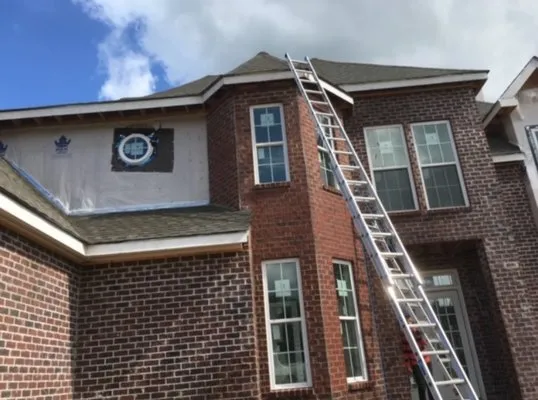 Vicente Roofing & Painting Logo