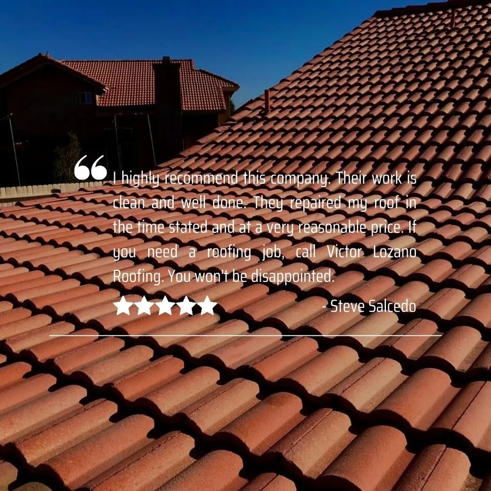 Slide of Victor Lozano Roofing