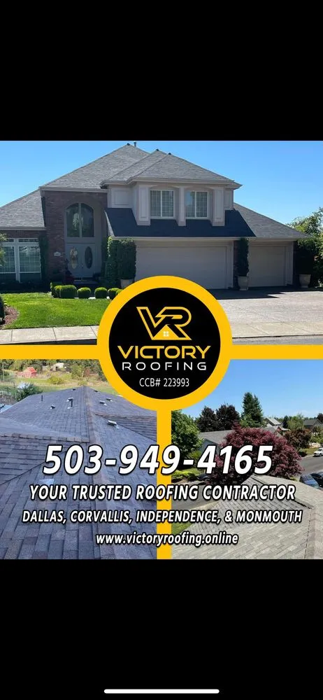 Slide of Victory Roofing