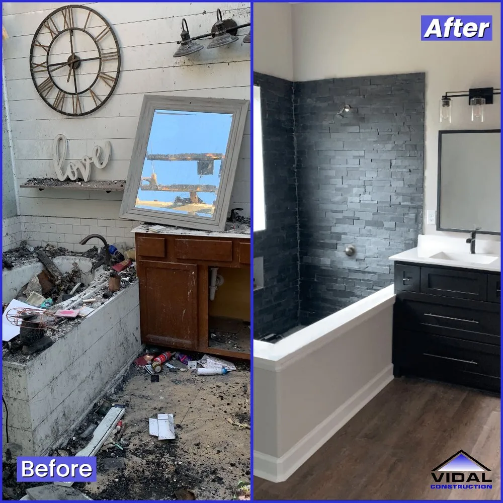 Slide of Vidal Construction