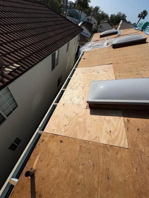 Slide of Vigil's Roofing