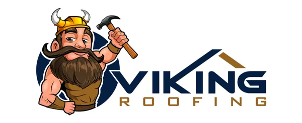 Viking Roofing and Construction Logo