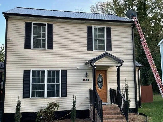 Slide of Village Roofs