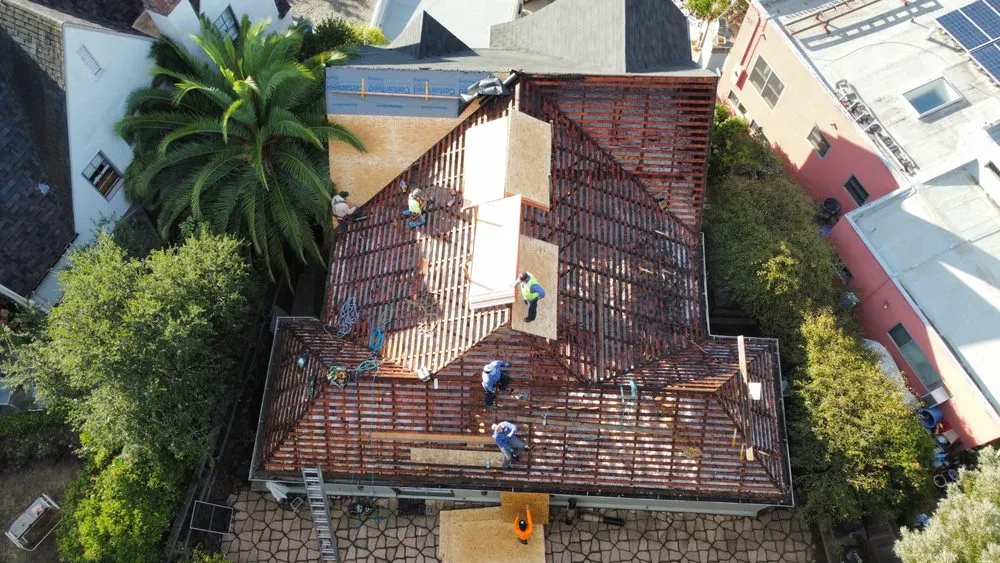 Slide of Villa's Roofing Company