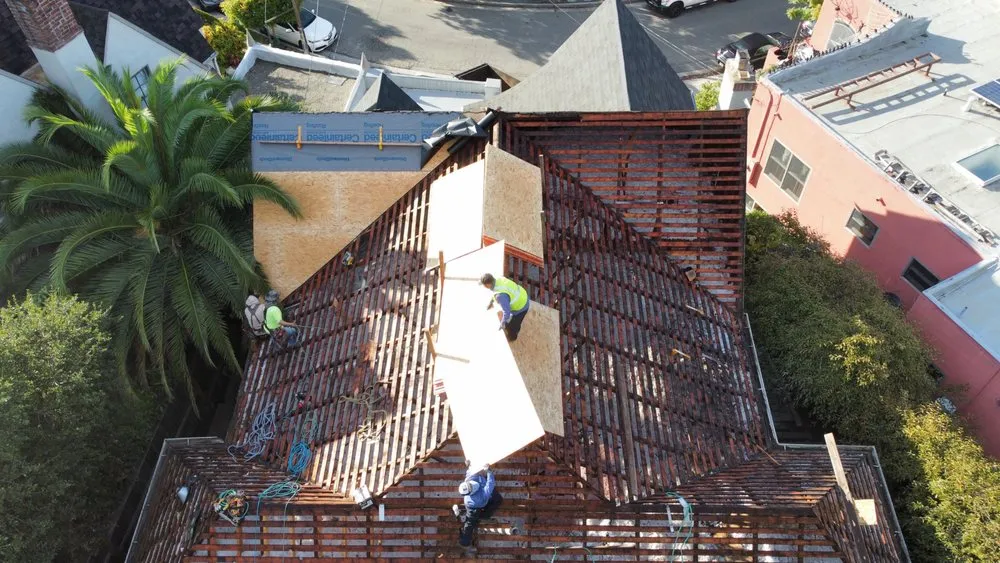 Slide of Villa's Roofing Company