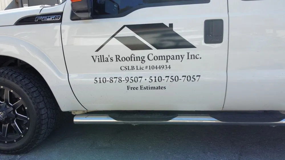 Slide of Villa's Roofing Company